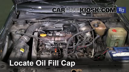 1988 Volkswagen Golf TDI 1.6L 4 Cyl. Turbo Diesel Oil Add Oil